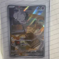 Pokemon Espurr 095/088 POR Full Art Holo Basic 60 HP English Psychic - Image 1
