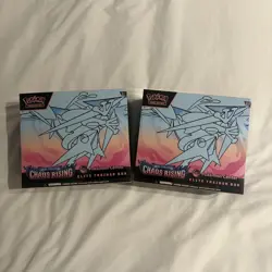 2x Pokemon TCG Chaos Rising Pokemon Center Elite Trainer Box ETB Sealed - Image 1