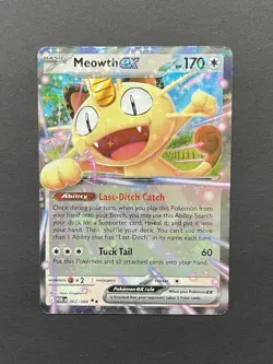 Pokemon TCG Meowth EX Perfect Order 062/088 English - Image 1