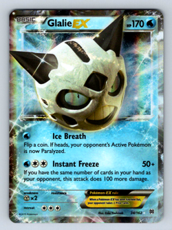 Pokemon Glalie EX Ultra Rare XY Breakthrough 34/162 - Image 1