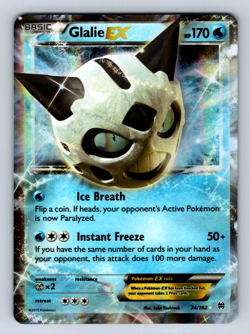 Pokemon Glalie EX Ultra Rare XY Breakthrough 34/162 - Image 3