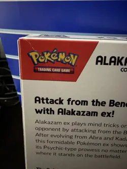 Pokemon TCG Scarlet & Violet 151 Alakazam ex Collection Box- English - Image 4