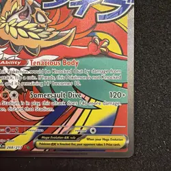 Mega Hawlucha ex 268/217 Mega Attack Rare Ascended Heroes Pokemon TCG NM+ #LA4 - Image 4
