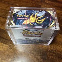 Pokemon TCG sliver Tempest Booster Box W/ Acrylic case - Image 2
