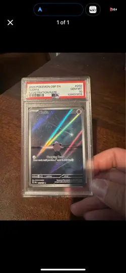 PSA 10 Cleffa - 202/197 - Obsidian Flames - Pokemon - Read Description - Image 1