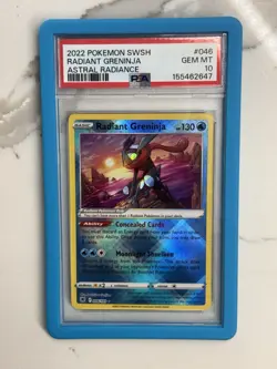Pokemon Radiant Greninja Astral Radiance 046/189 PSA 10 - Image 1