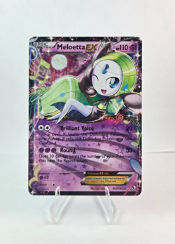 Meloetta EX RC11/RC25 2013 Pokemon Legendary Treasures Radiant Collection MP - Image 1