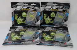 (4) Pokemon TCG Scarlet Violet Black Bolt Tech Sticker Collection 3-Pack - Image 1