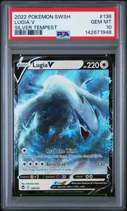 Pokemon Lugia V 138/195 PSA 10 - Image 1