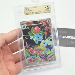 CARTA POKEMON IVYSAUR 134/132 - MEGAEVOLUZIONE - ITA - BECKETT / BGS 10 ! - Image 2