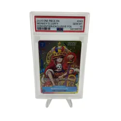 2024 ONE PIECE MONKEY D. LUFFY PSA 10 CONVENTION EXCLUSIVE-FOIL #043 PROMO - Image 1