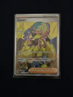 Canari 257/217 Full Art Trainer Pokemon Card Ascended Heroes - Image 1