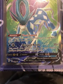 Suicune V 173/203 Evolving Skies Holo Ultra Rare Pokemon Card - Image 3