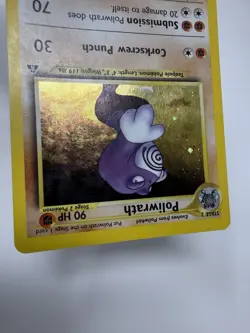 Poliwrath 9/75 Neo Discovery 2001 Holo Rare WOTC Pokemon Card TCG - Image 5