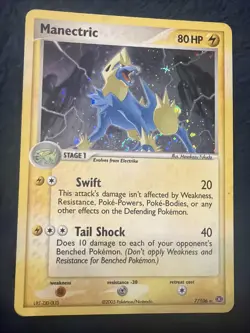 Manectric Holo Rare Emerald Card 007/106 MP - Image 1