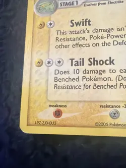 Manectric Holo Rare Emerald Card 007/106 MP - Image 5