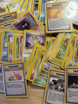 170 Vintage Pokemon Card Lot Base Fossil Team Rocket Gym Japanese 1st Ed, & more - Image 5