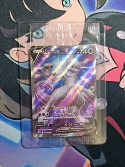 Pokemon TCG Mewtwo v SWSH229 Ultra Rare Black Star Promo Card SEALED - Image 1