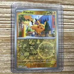 Pikachu 062/193 Reverse Holo Paldea Evolved Pokemon Card 2023 LP-NM - Image 1