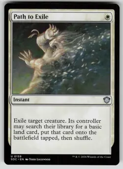 Path to Exile Uncommon Commander: Secrets of Strixhaven 159 MTG Near Mint 2026 - Image 1