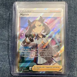 Pokemon TCG Trainer Marnie SWSH121 Sword & Shield Promo NM - Image 1
