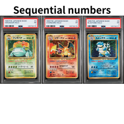SEQ PSA 1 Charizard Blastoise Venusaur holo 1996 BASIC Pokemon 3 6 9 Base Set - Image 1