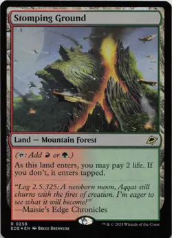 Stomping Ground - FOIL - R Edge of Eternities 258 - MTG - Image 1
