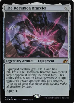 The Dominion Bracelet - FOIL - M Edge of Eternities 239 - MTG - Image 1