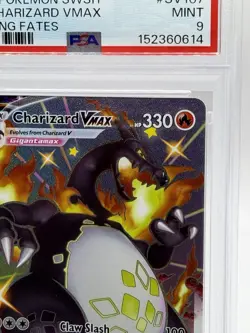 Charizard Vmax Shiny Rare SV107/SV122 Pokemon Shining Fates PSA 9 Mint - Image 3