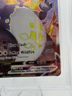 Charizard Vmax Shiny Rare SV107/SV122 Pokemon Shining Fates PSA 9 Mint - Image 4