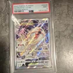 Deoxys VSTAR GG46 Crown Zenith Ultra Rare Holo PSA 9 Pokemon TCG EN - Image 1