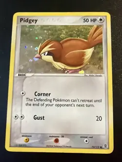 2004 Pidgey - 73/112 - Pokemon Ex FireRed LeafGreen Reverse Holo MP - Image 1