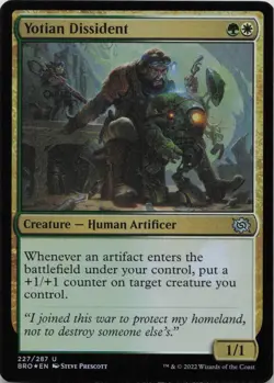 Yotian Dissident - FOIL - U The Brothers' War 227 - MTG - Image 1