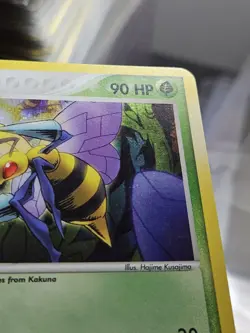 Pokemon FireRed LeafGreen Beedrill Holo Rare 1/112 EXC-NEAR MINT - Image 4