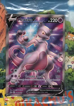 Pokemon TCG Mewtwo V SWSH229 SWSH: Sword & Shield Promo NM/M Sealed - Image 1