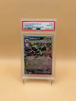 2025 Pokemon PRE EN Surprise Box Exclusive #060 Umbreon ex PSA 10 GEM MINT - Image 1