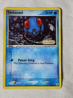 Played (LP) Tentacool - Reverse Holo #66 Legend Maker Pokemon TCG - Image 1