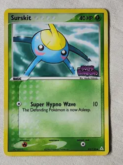 Played (MP) Surskit - Reverse Holo #82 Holon Phantoms Pokemon TCG - Image 1