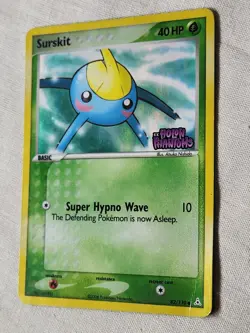 Played (MP) Surskit - Reverse Holo #82 Holon Phantoms Pokemon TCG - Image 3