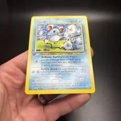 Pokemon Marill 66/111 - NM - 1st Edition Neo Genesis 2000 - Common -j - Image 5
