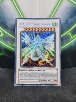 Yugioh Majestic Star Dragon CT06-EN003 Limited Edition Secret Rare NM - Image 1