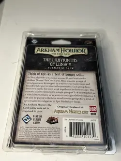 Arkham Horror The Card Game Labyrinths of Lunacy Scenario Pack NEW SEALED A - Image 2