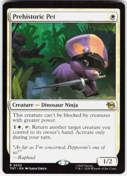 Prehistoric Pet 22 Teenage Mutant Ninja Turtles Magic the Gathering - Image 1