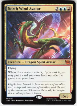 North Wind Avatar 162 Teenage Mutant Ninja Turtles Magic the Gathering - Image 1