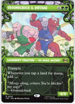 Groundchuck & Dirtbag Showcase 238 TMNT Magic the Gathering - Image 1