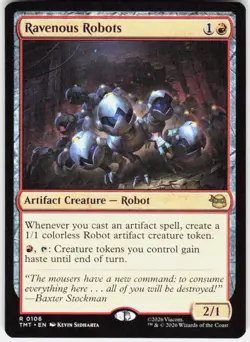 Ravenous Robots 106 Teenage Mutant Ninja Turtles Magic the Gathering - Image 1