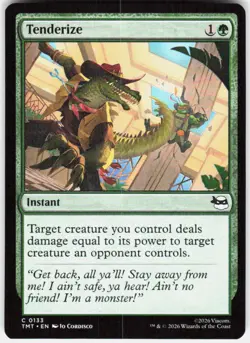 Tenderize 133 Teenage Mutant Ninja Turtles Magic the Gathering - Image 1