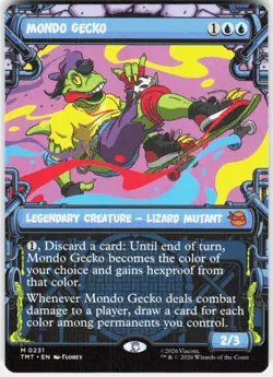 Mondo Gecko Showcase 231 Teenage Mutant Ninja Turtles Magic the Gathering - Image 1