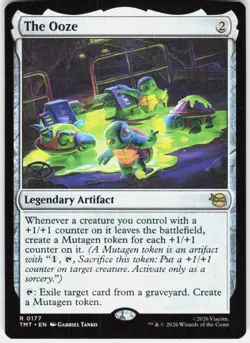 The Ooze 177 Teenage Mutant Ninja Turtles Magic the Gathering - Image 1
