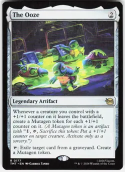 The Ooze 177 Teenage Mutant Ninja Turtles Magic the Gathering - Image 1